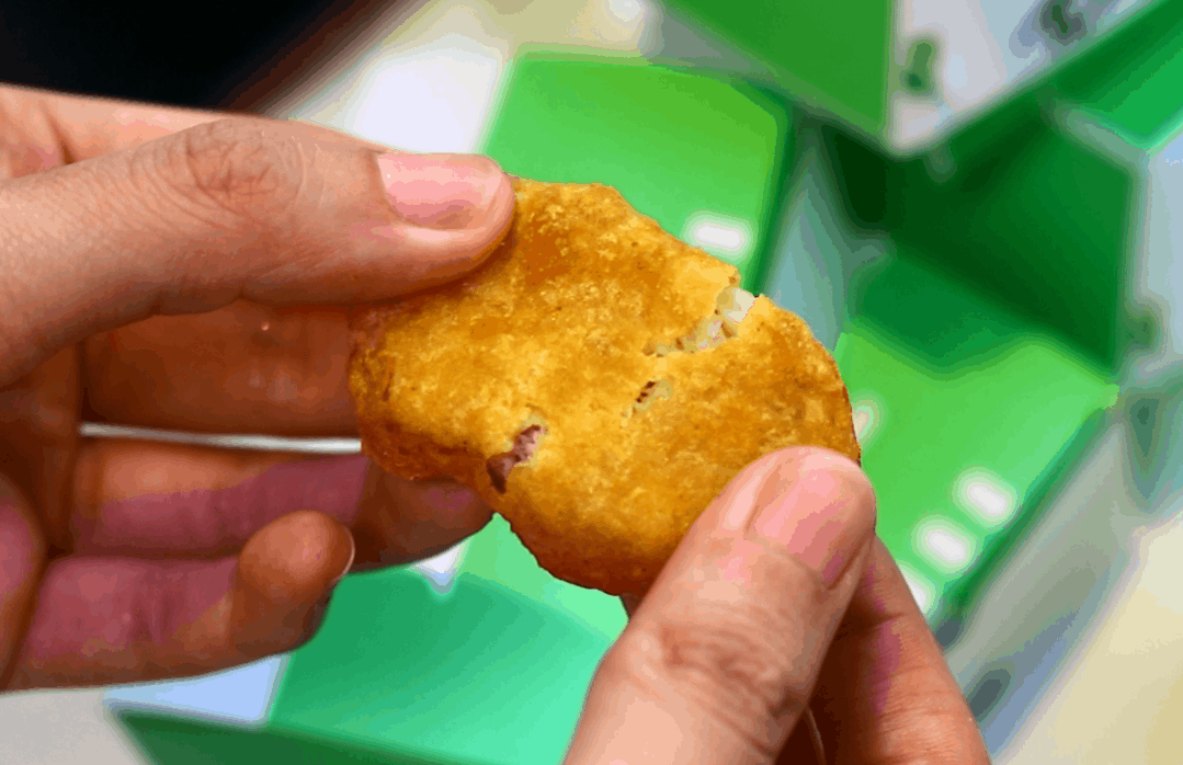  肯德基|肯德基变绿了！！！新品没有肉？？？