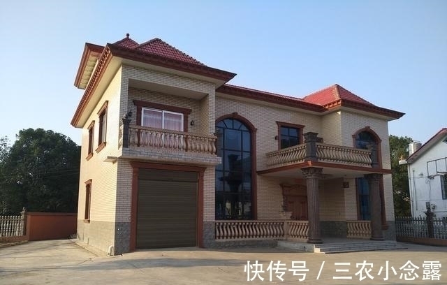 二层|农村自建二层别墅,面宽9米,3室1厅,造价只相当中档车,真实用