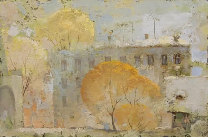 笔触@笔触率性,优雅朦胧的风景油画,迷人!