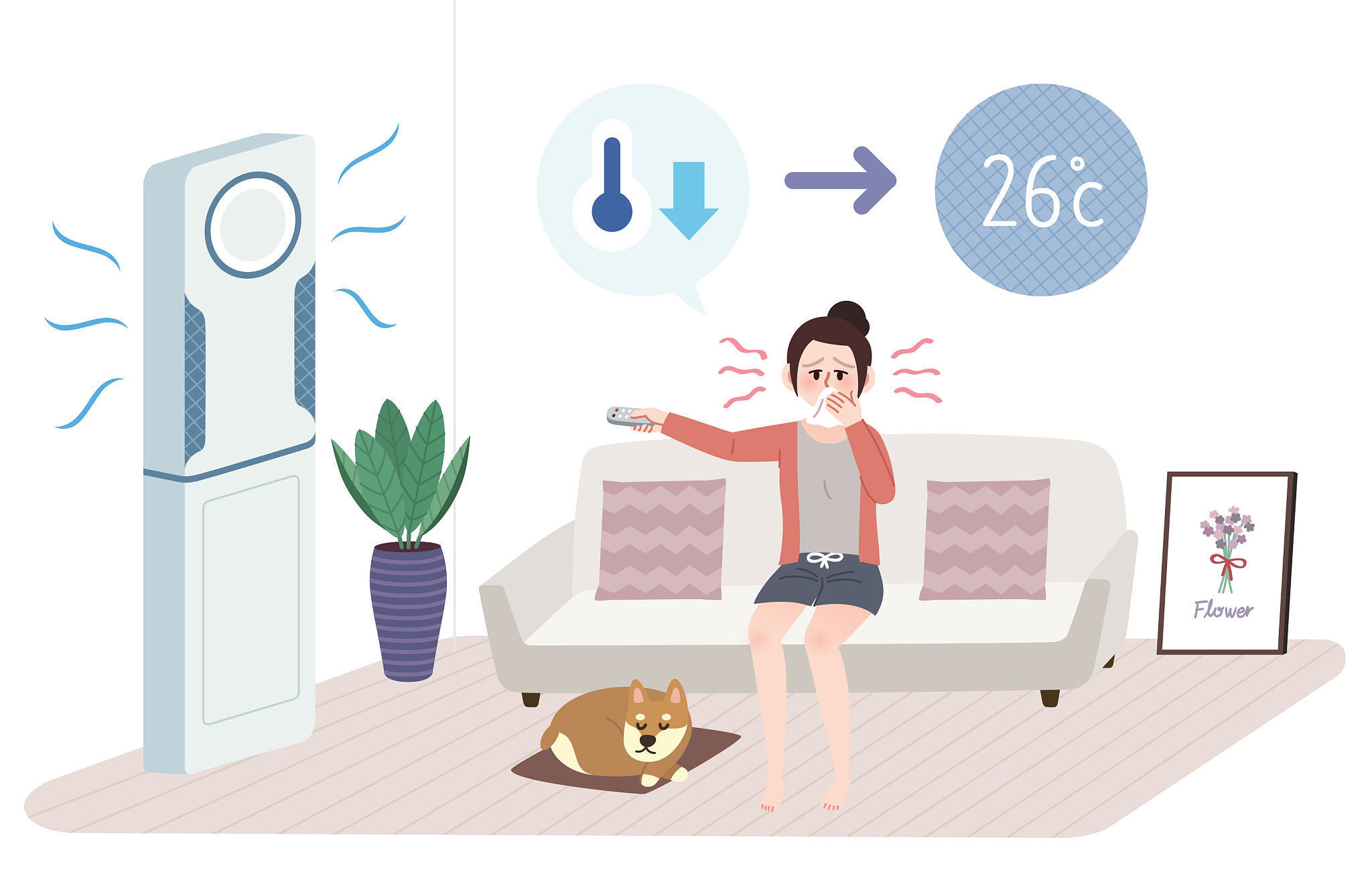 How to prevent "air conditioning disease" when it is hot and heatstroke