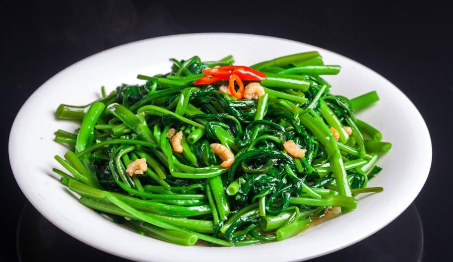 颜色|空心菜怎么才能不黑呢