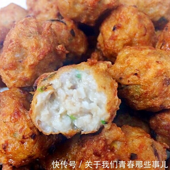 可口|炸肉丸子,用面粉还是淀粉?都没用对,换成它,酥软可口,不油腻