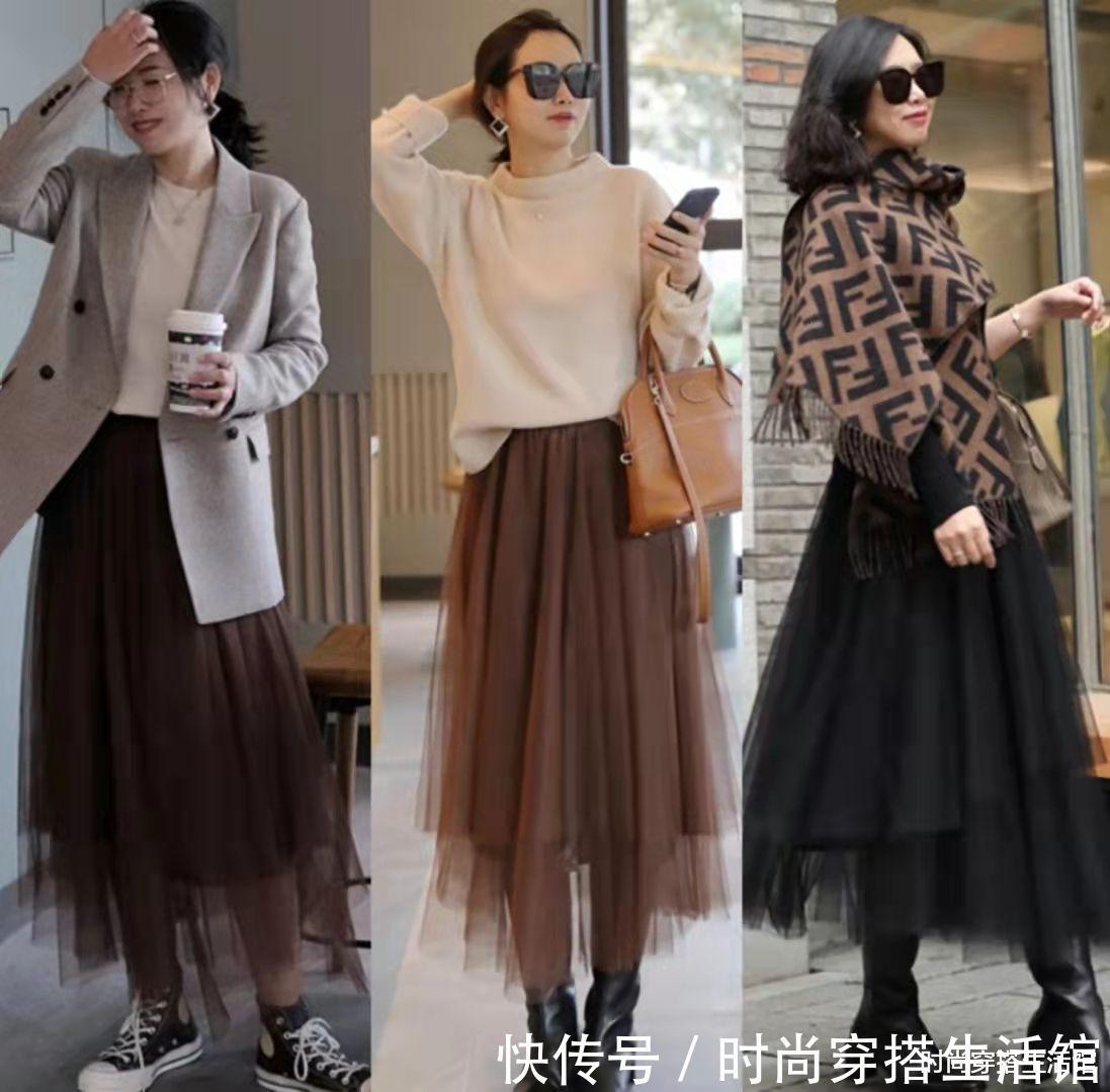 针织衫|天冷了,这才是真正适合小个子的冬季穿搭,不装嫩也不老气,真美