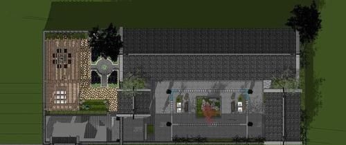 四合院|牛75万自建最美四合院,白墙黛瓦,庭院幽深,堪称传世之院