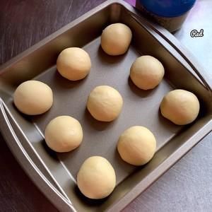 蒜香黄油餐包～一次发酵