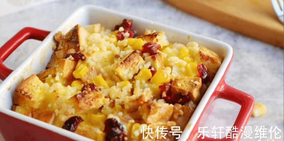 面包块|焗烤面包布丁，升级版的面包，好吃又有乐趣
