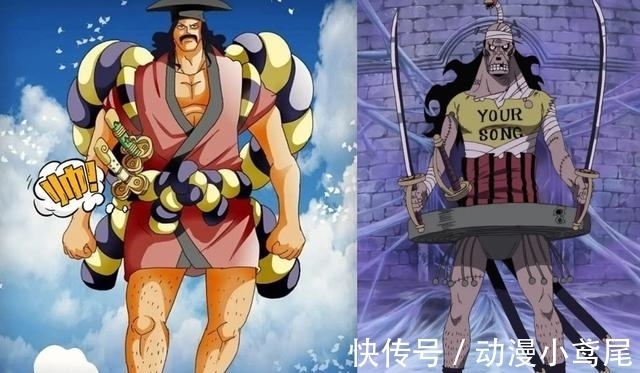 索隆|海贼王:光月御田也被莫利亚做成僵尸,塞入索隆的影子,二刀流剑豪