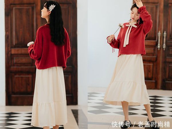 不会穿衣搭配就试试套装吧,轻轻松松的时尚感