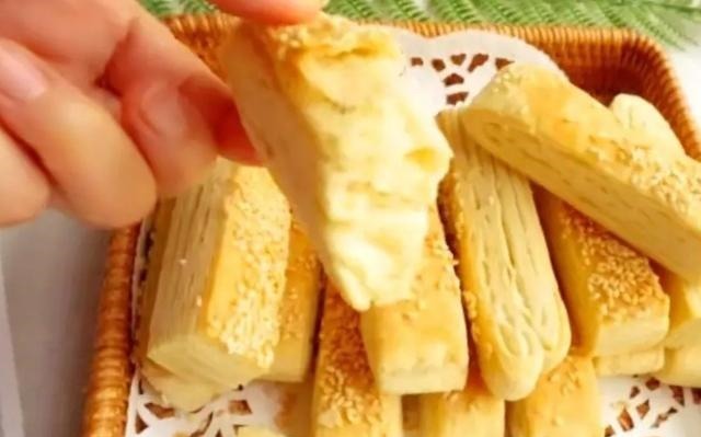 香掉牙千层饼,香酥可口,做主食当零食,足不出户享美食