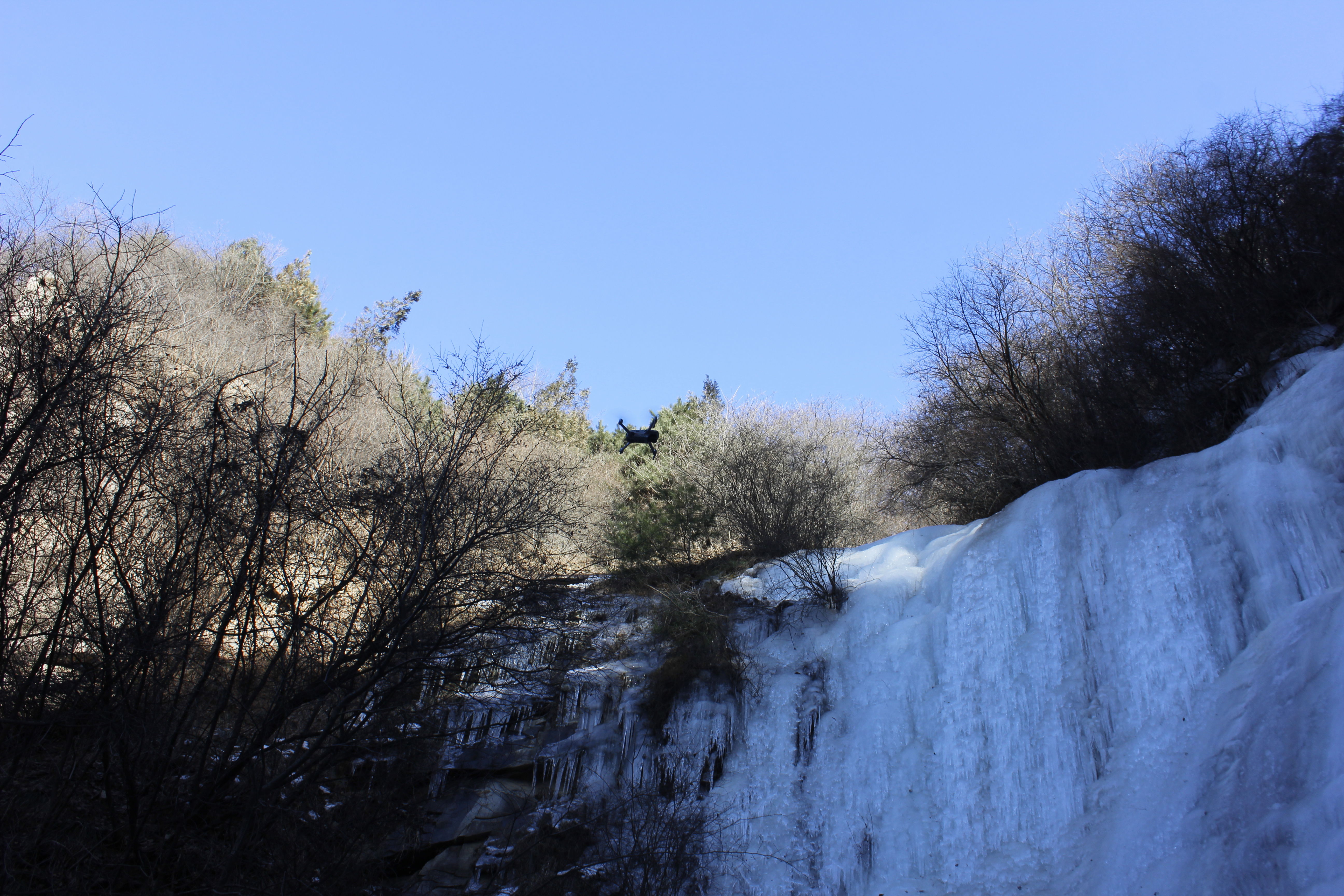 【简单粗暴】秦岭蛟峪二郎山景区赏冰瀑