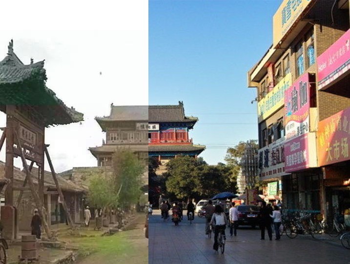 视角|透过同一视角的历史照片感受宣化古城的百年沧桑