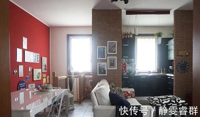 吧台|他家隔断不挡路还好看！35种拯救客厅、厨房的方法，一步到位