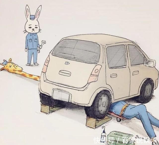 创作|日本画家创作的9幅动物插画,每一幅都妙趣横生,让人忍俊不禁