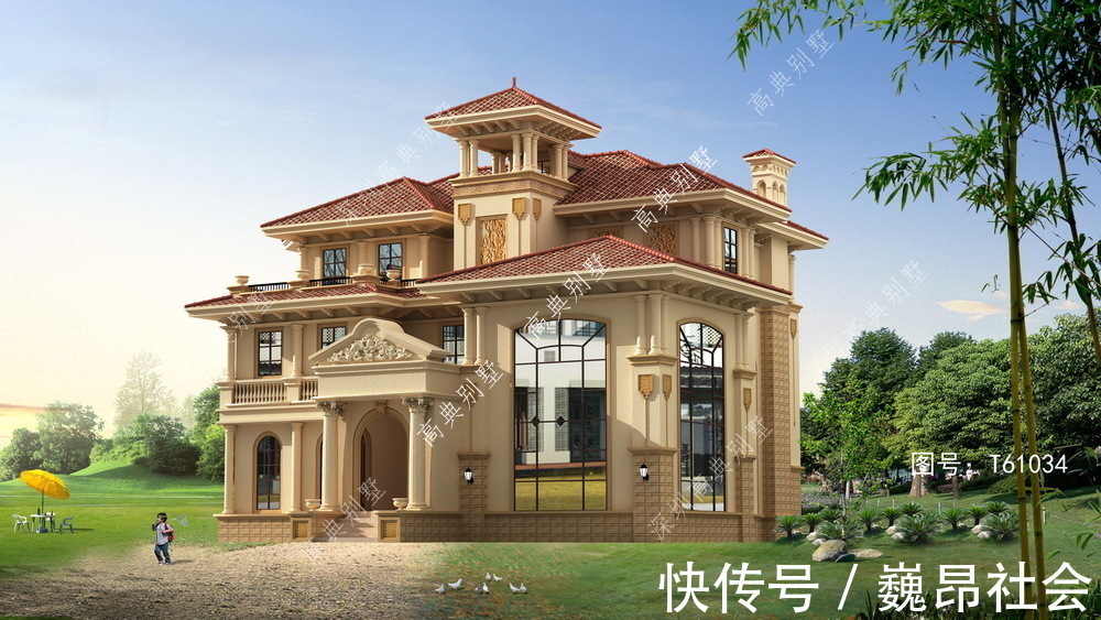 设计图|农村自建房设计图，适合乡村建，外观简洁大方