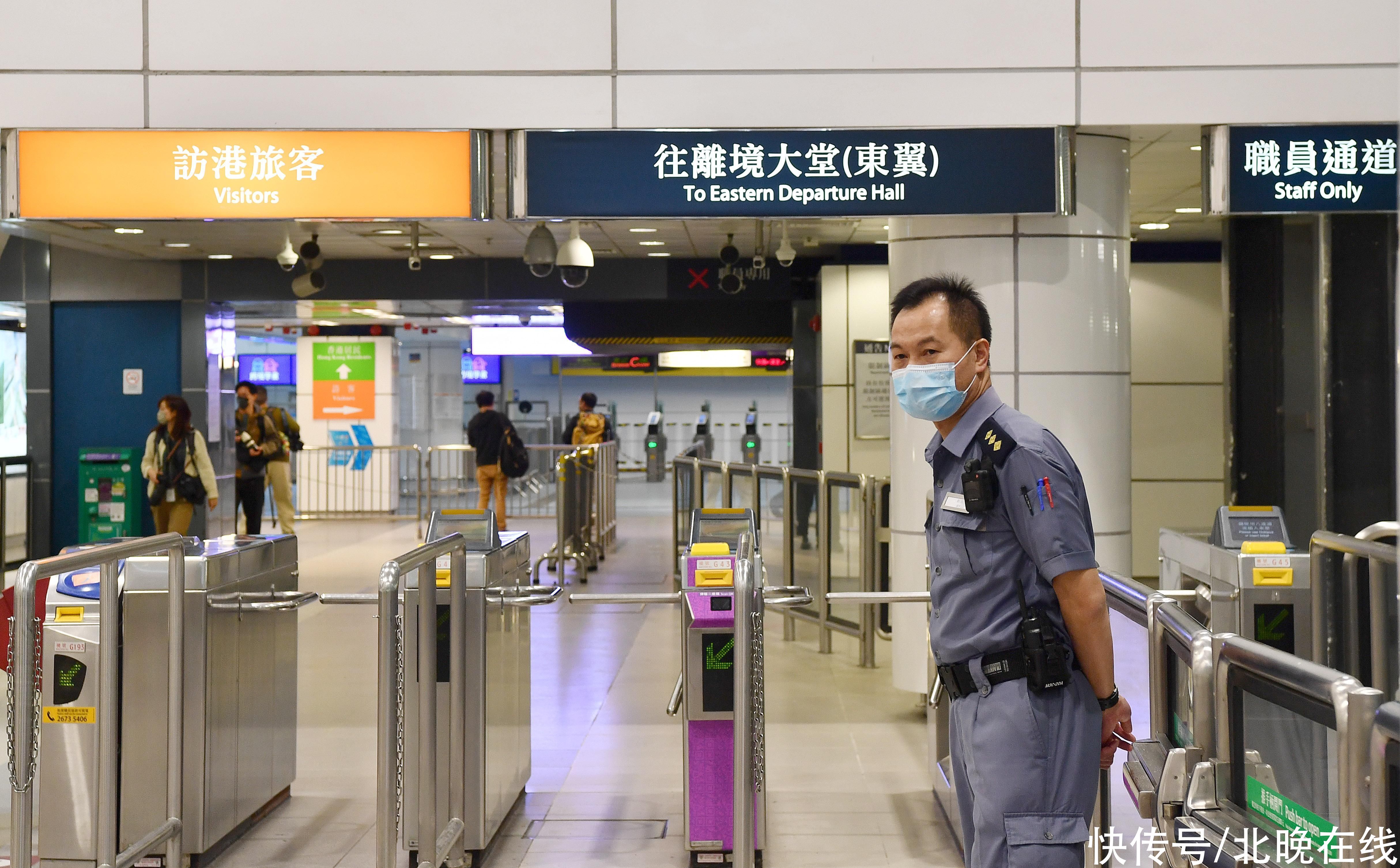 香港全面通关首日共28万人次出入境