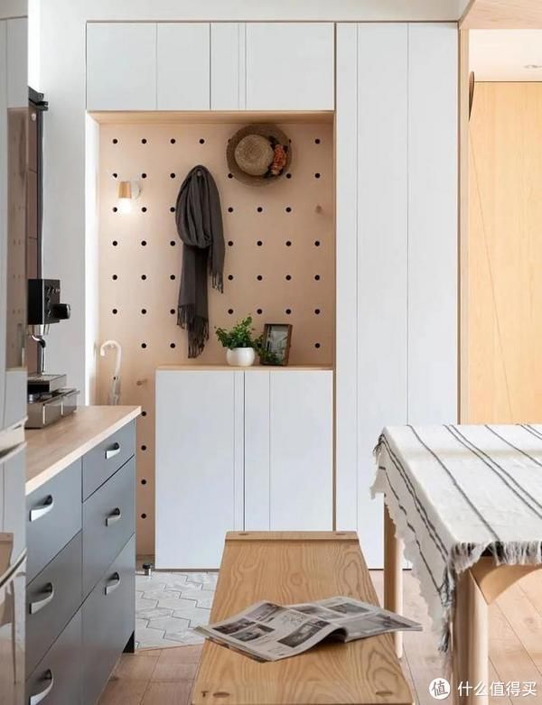 公寓|仅有70㎡的家,被改造成3室2卫2厅,入户清新舒适风,很有烟火气