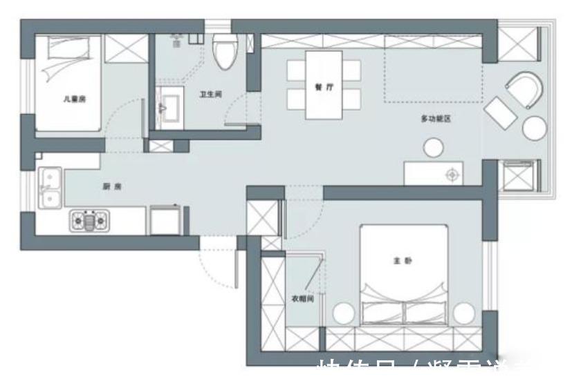空间|客厅面积小空间难利用参考这3套经典案例,打造高效多功能客厅