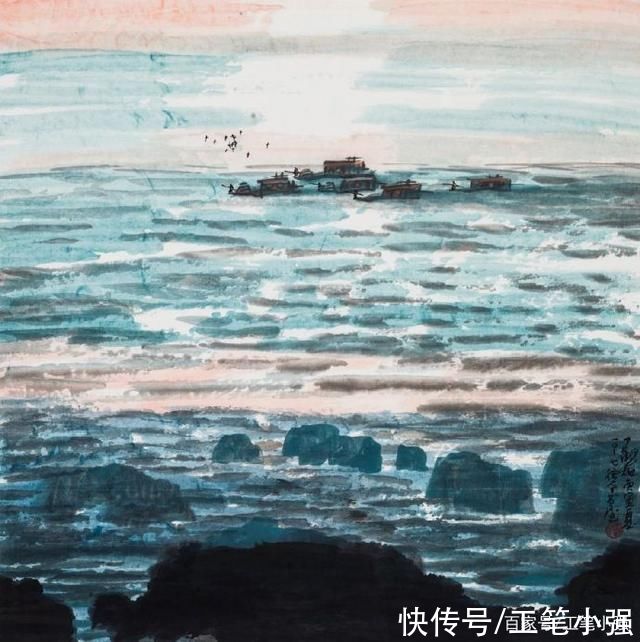 真真切切情与意，丁观加国画作品