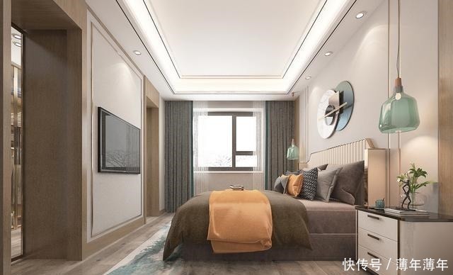 衣帽间|159平米现代风,客厅和餐厅连在一体视野开拓,非常的通透大气!