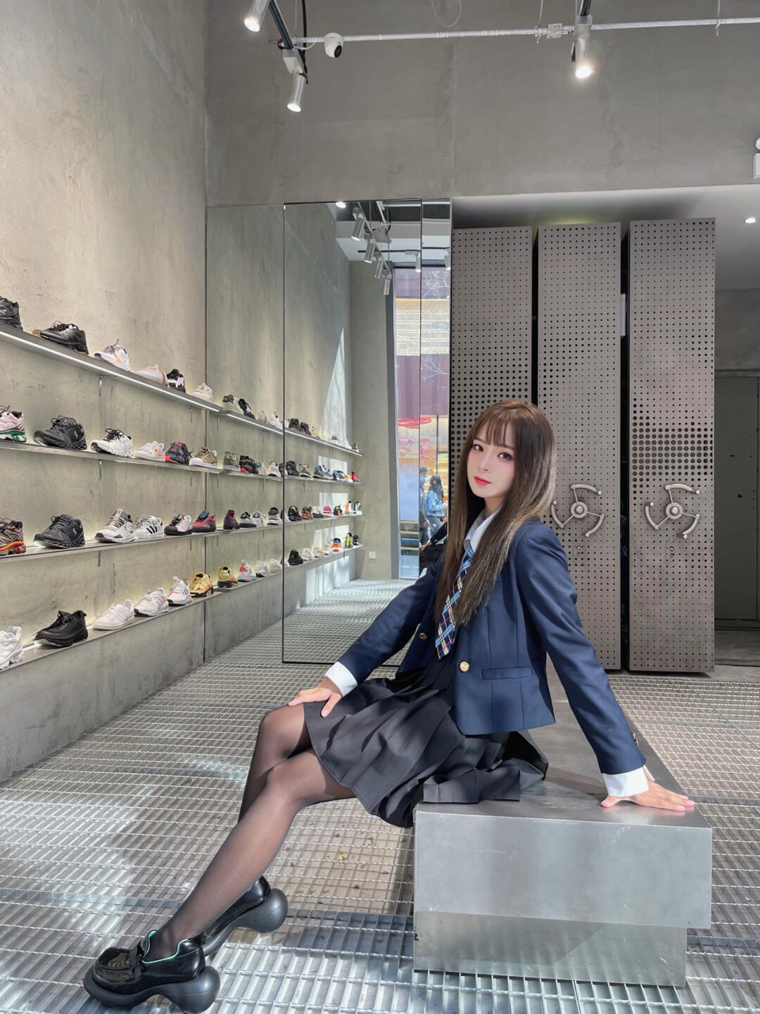 黑丝|学生妹尝试黑丝, 清纯可人又性感, 妥妥的校花