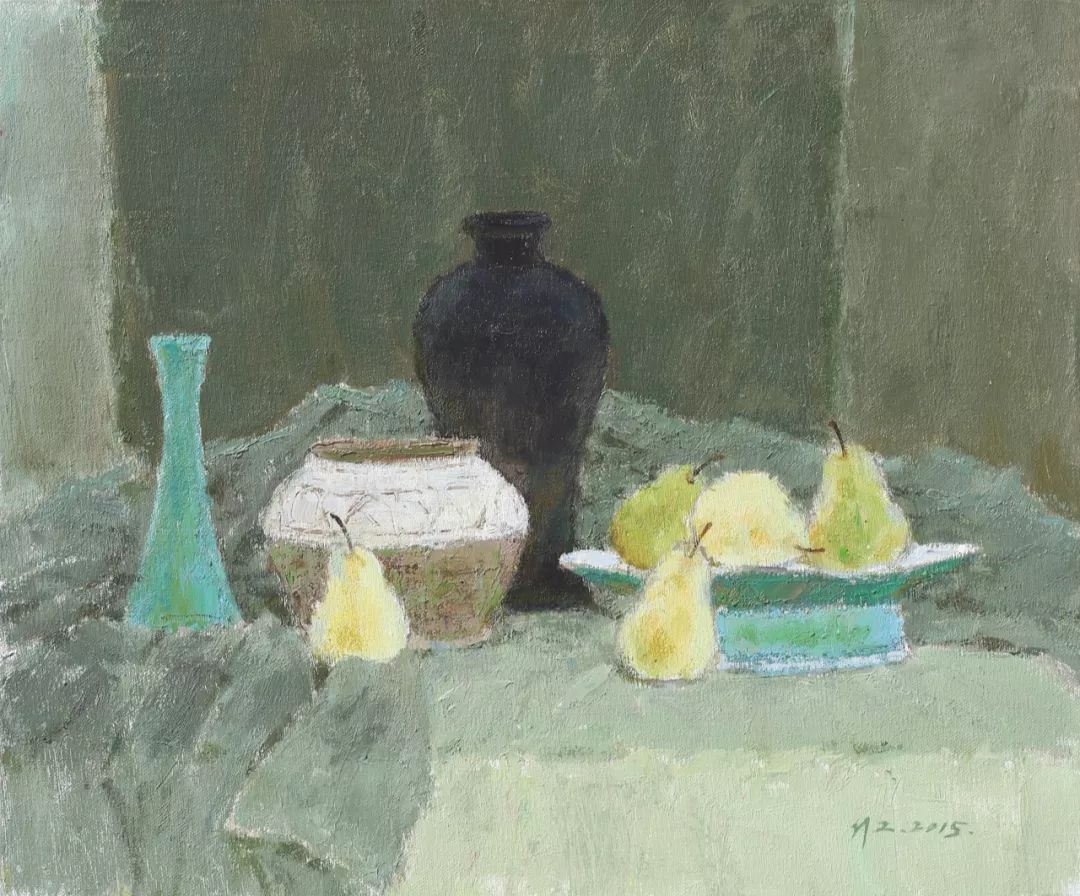 高级色彩,沈行工独特的诗意性油画