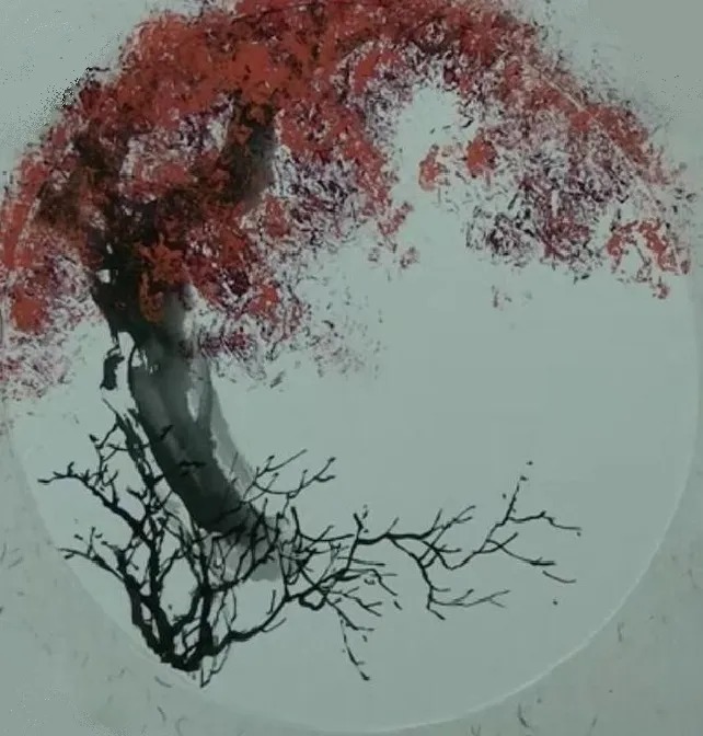 浓墨!写意《烟花三月》绘画教程