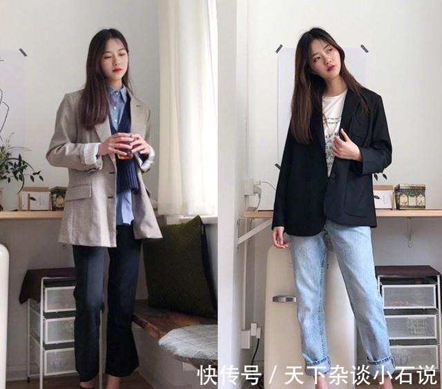 针织连衣裙 降温了也要风度跟温度兼具,这几种搭配时髦又优雅,超适合普通人!