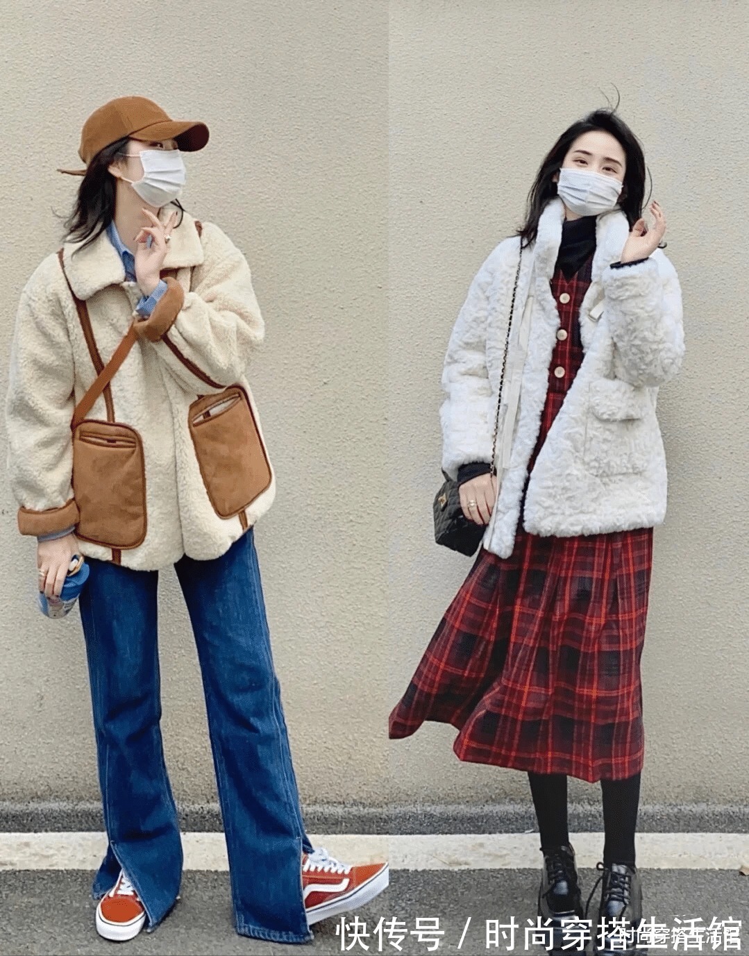 羊羔毛 天冷后火了一种外套,叫“羊羔毛”,简约大方又气质,适合普通人