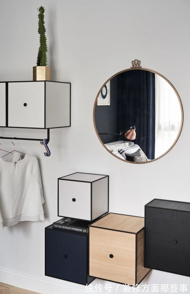 墙面|50平北欧公寓清新舒适的北欧氛围感