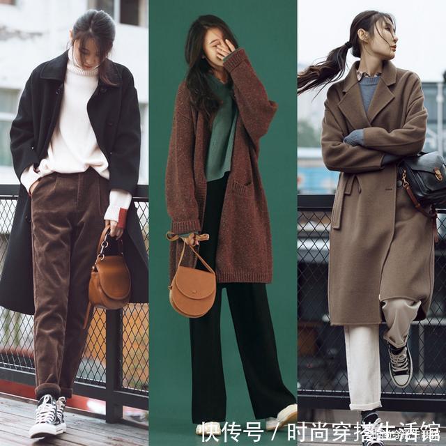 裙子|入冬别用裙子配大衣了,试试这么穿,时髦又保暖,太适合上班族了