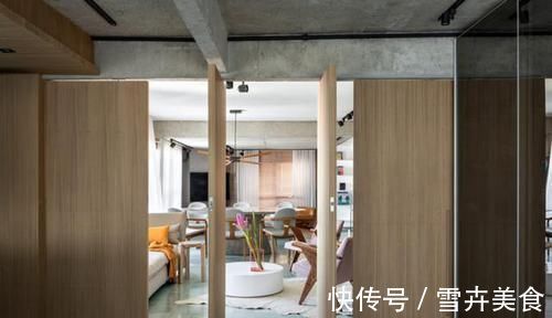 朋友家|翻新130平的家，卧室装得够隐蔽，藏在旋转木门，谁也找不到