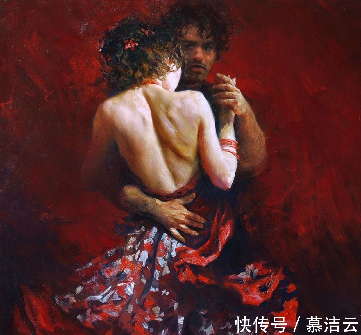 画作@如此唯美动人的画作,源于对艺术基础的深刻认识和理解