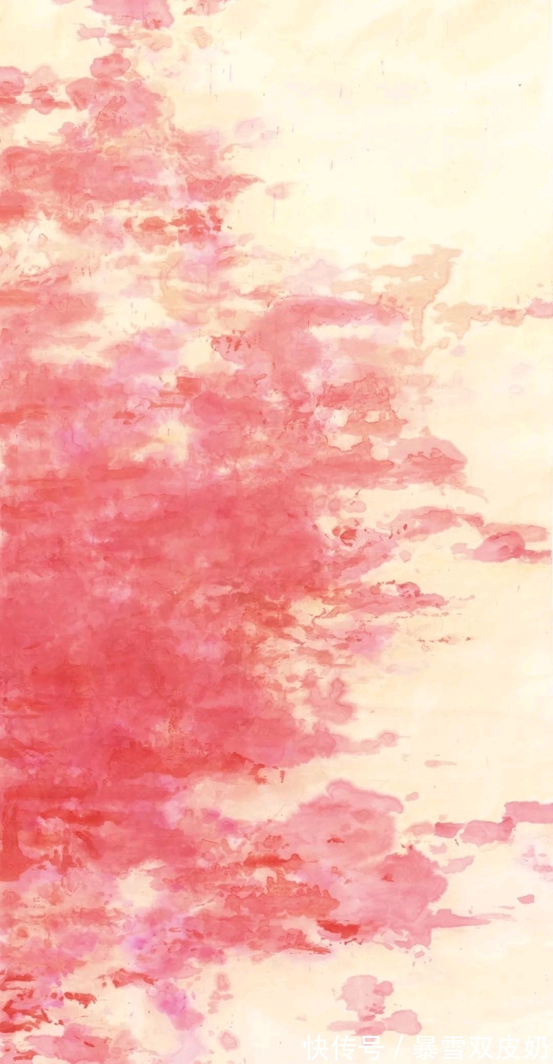 山水画!以色代墨,以意态代形象|查律山水画