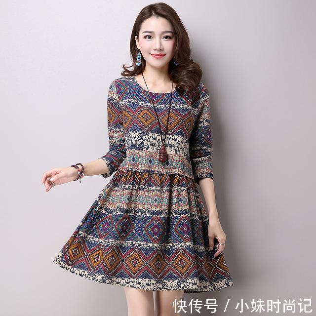 女装|魅力百搭的新款连衣裙,上身舒适自然,件件让你爱不释手