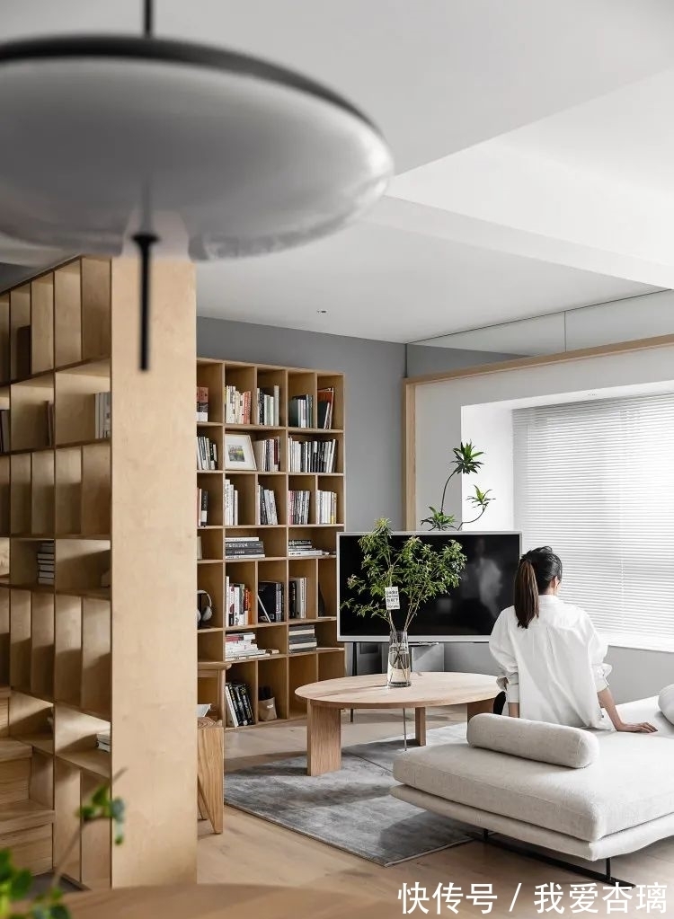 复式|家中的「图书馆」,172㎡复式包容万千