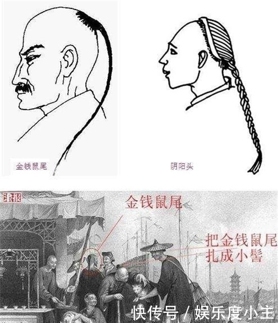 样子|清朝戏剧乃是骗子,他们辫子是这样的,好新奇的样子