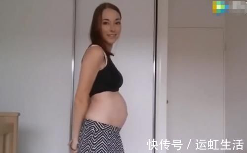 假孕|宝妈记录怀孕身形变化,除了肚子哪都没变,网友:感觉怀了个假孕