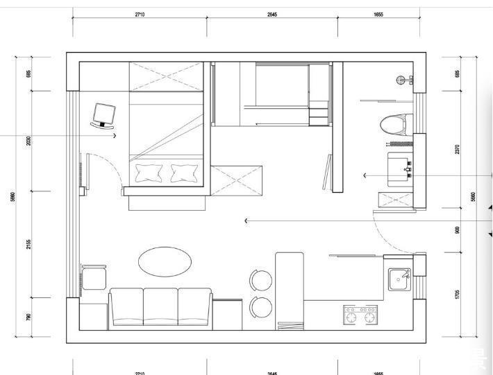 寸土寸金|38㎡小户型住下三代五口人,空间丝毫不浪费,功能齐全又温馨!