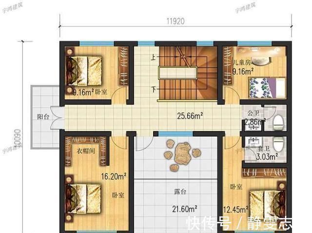 卫生间|3套美观实用四层农村别墅，人见人爱，网友们抢着要图纸