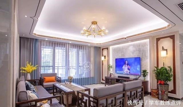 现代|新中式客厅电视墙,儒雅端庄,华丽大方!新中式客厅电视墙,儒雅端庄,华丽大方!