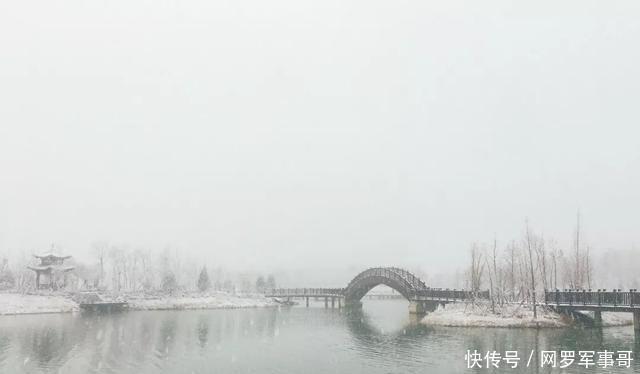 阜城|雪中的阜城东部仿宋式建筑群