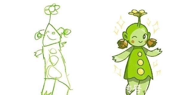 改造!17张小孩搞怪的画,没想到艺术家一改造,瞬间变得不像样!