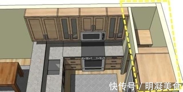 收纳|再装厨房我就知道了,柜子不打到底,留1㎡储藏室,归纳整齐省心