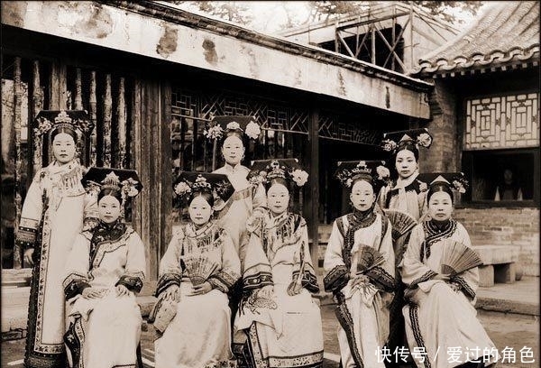 美如仙|一组晚晴旧照，皇帝妻和普通百姓妻对比：一个美如仙，一个破如丐