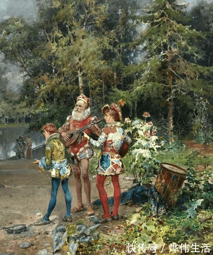 august@华丽的服饰,精美的人物,田园牧歌式的情感