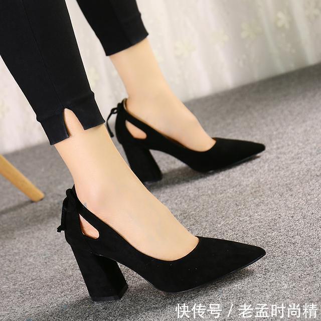 新款|柔软舒适的高跟鞋,流畅的线条展现不一样的自己