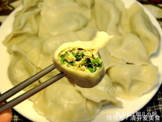 知了|这馅的饺子九成人没吃过,高蛋白低脂肪正当季,味道很香孩子爱吃