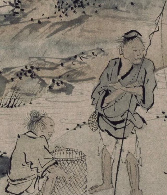 周臣@800年前的古画,寥寥几笔堪比齐白石,古人的绘画造诣真高