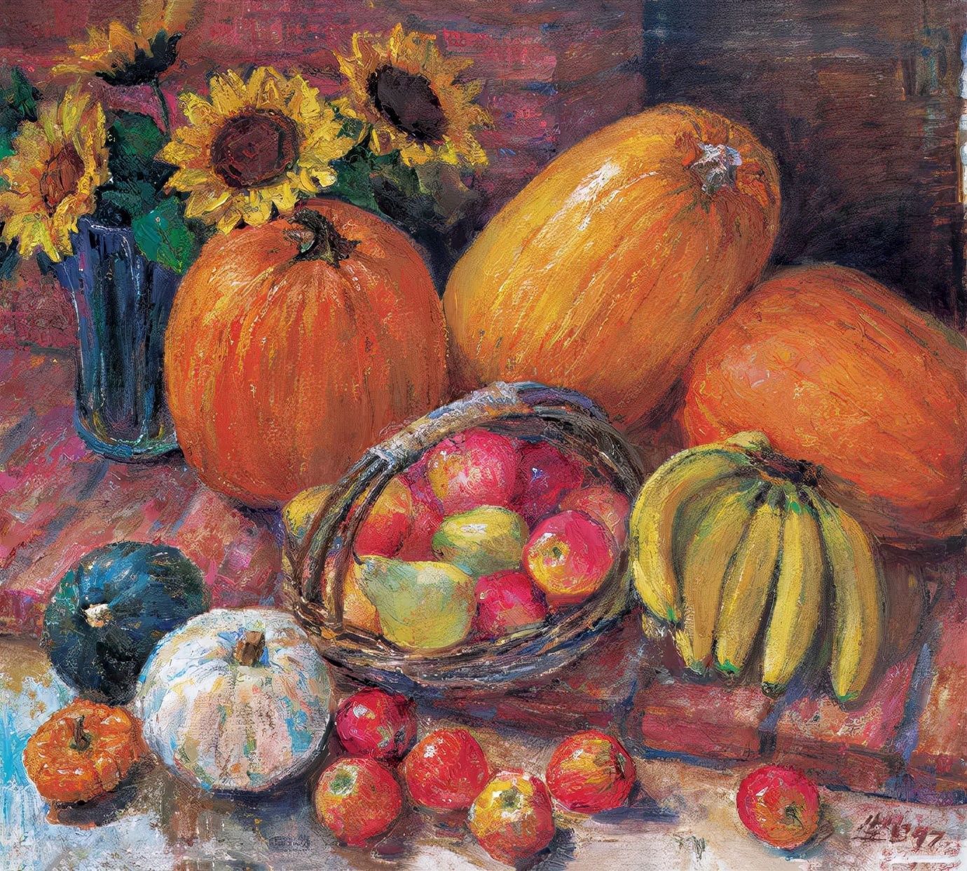 红旗手!第一代女油画家徐坚白:作品有现代元素,也别具中国韵味