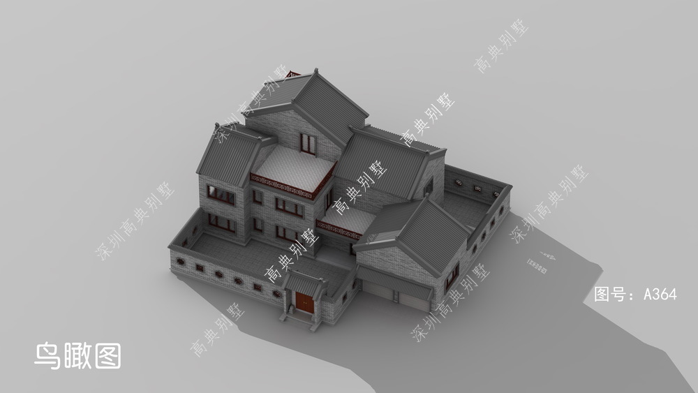 农村|中式农村别墅，恬淡安舒，温润清雅